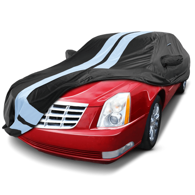 Cadillac DTS 2006-2011 Black Gray TitanGuard Car Cover