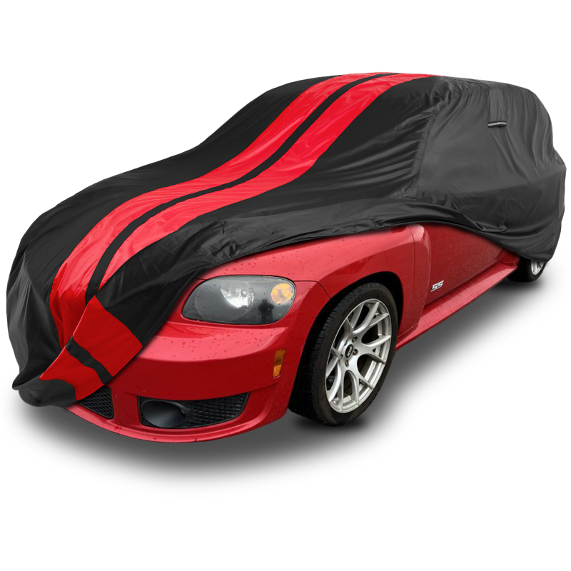 Chevrolet HHR 2006-2011 Black Red Pro Series Car Cover