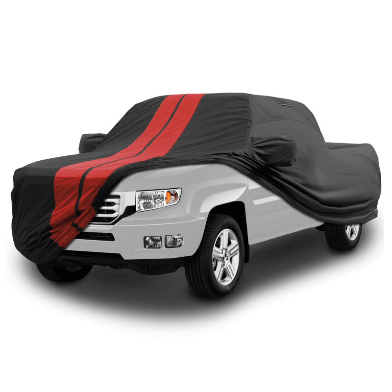 Honda Ridgeline Black Red Pro Series Truck Cover