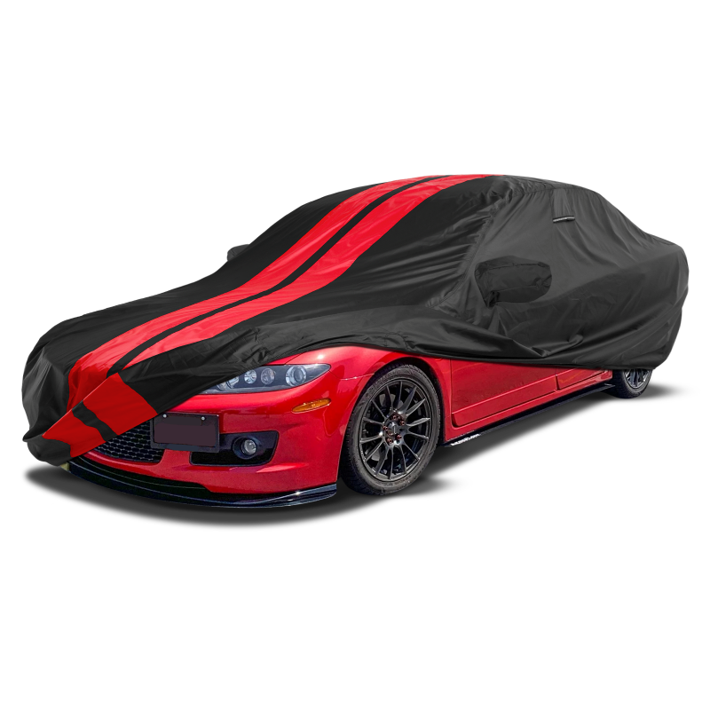 Mazda Mazda5 2006-2015 Black Red Pro Series Car Cover