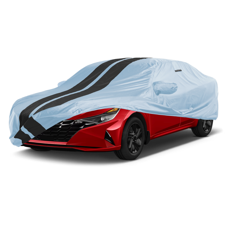 Hyundai Azera 2006-2017 Gray Black Pro Series Car Cover