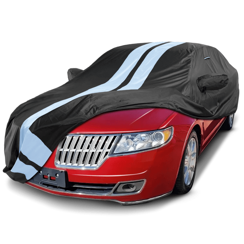 Lincoln MKZ, MKS Black Gray TitanGuard Car Cover