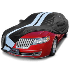 Lincoln MKZ, MKS Black Gray TitanGuard Car Cover