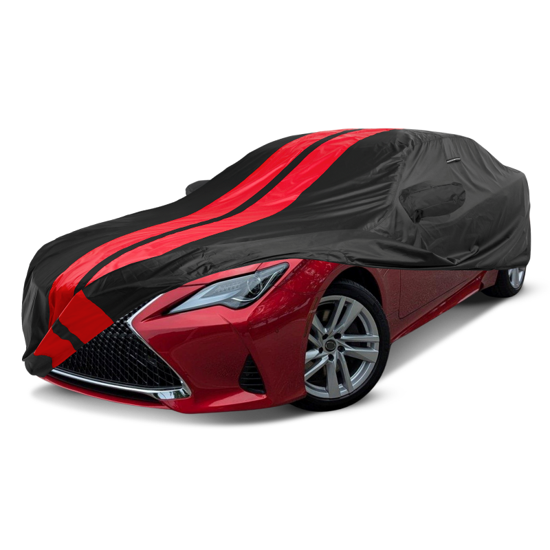 Lexus RC 2006-2024 Black Red Pro Series Car Cover