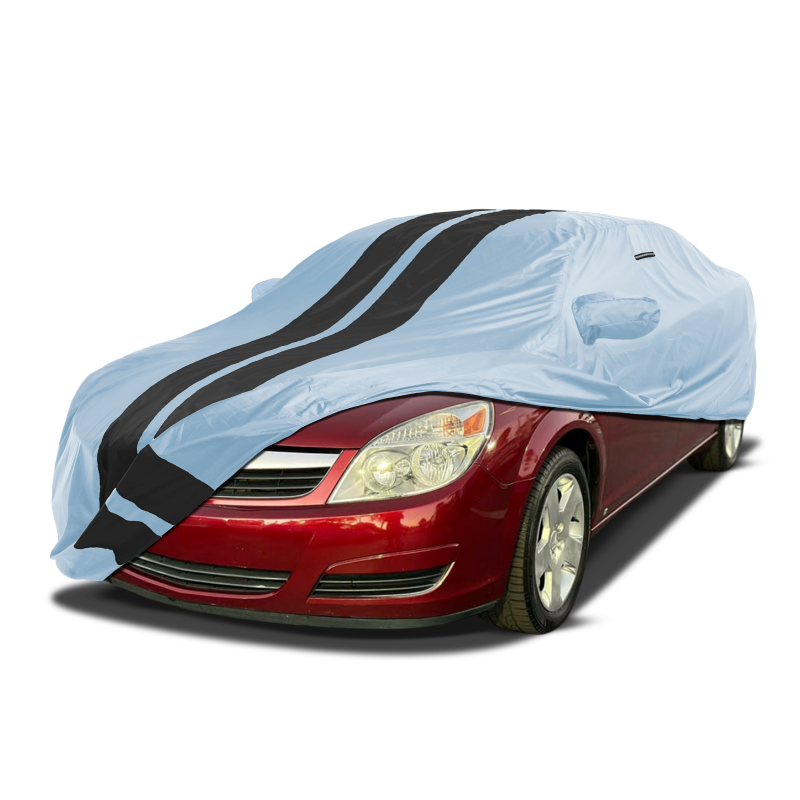 Saturn Aura 2007-2010 Gray Black Pro Series Car Cover
