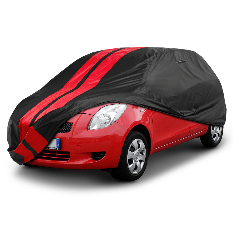 Toyota Yaris Black Red Pro Series Car Cover