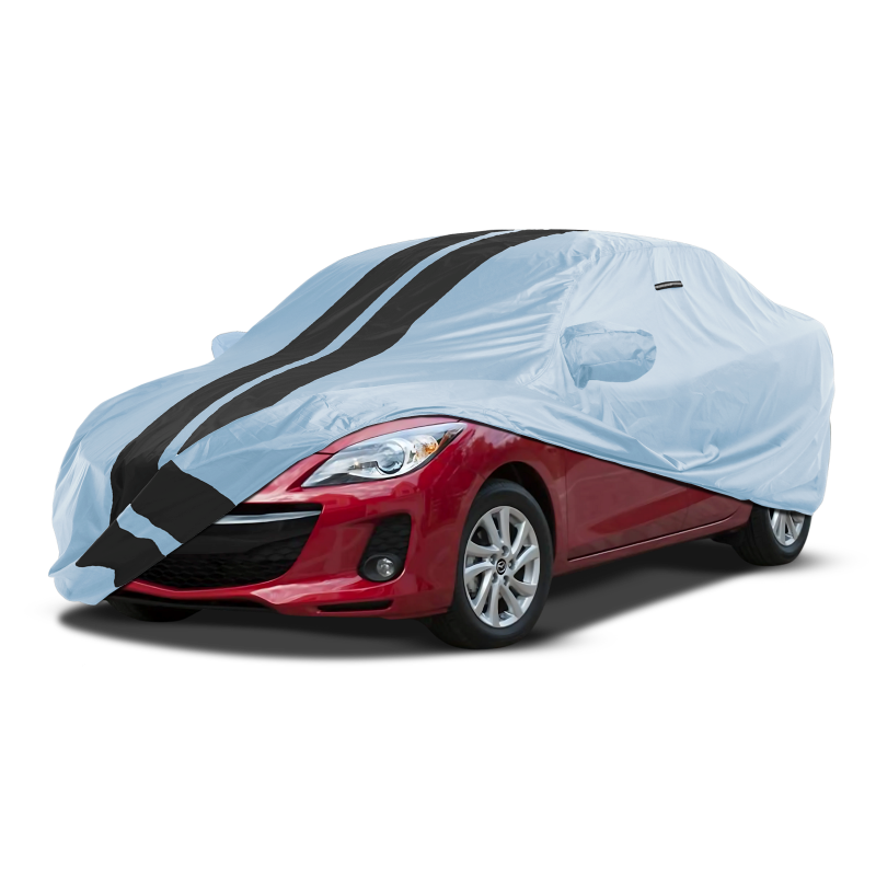 Mazda MazdaSpeed3 2007-2013 Gray Black Pro Series Car Cover