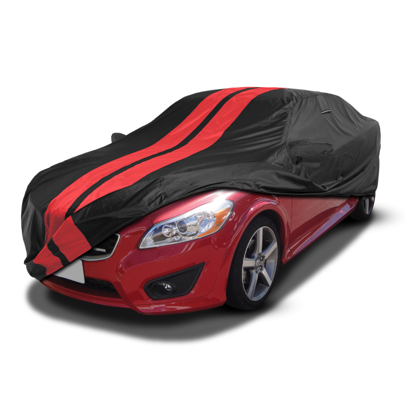 Volvo C30,C70 1998-2013 Black Red Pro Series Car Cover