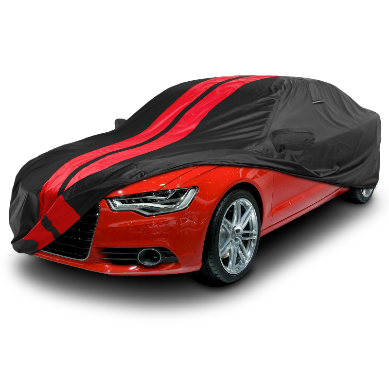 Audi S6 Black Red Pro Series Car Cover