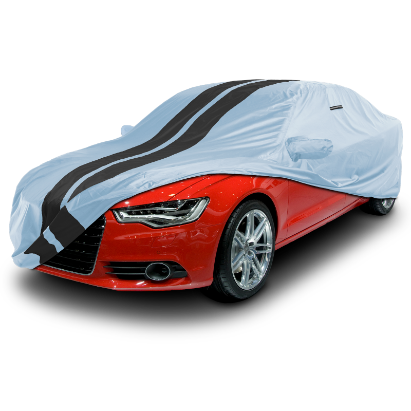 Audi S6 Gray Black Pro Series Car Cover