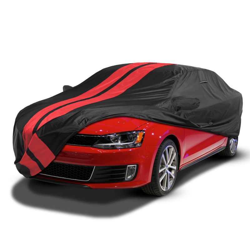 Volkswagen GLI 2008-2012 Black Red Pro Series Car Cover