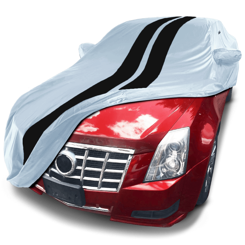 Cadillac CTS Gray Black Pro Series Car Cover