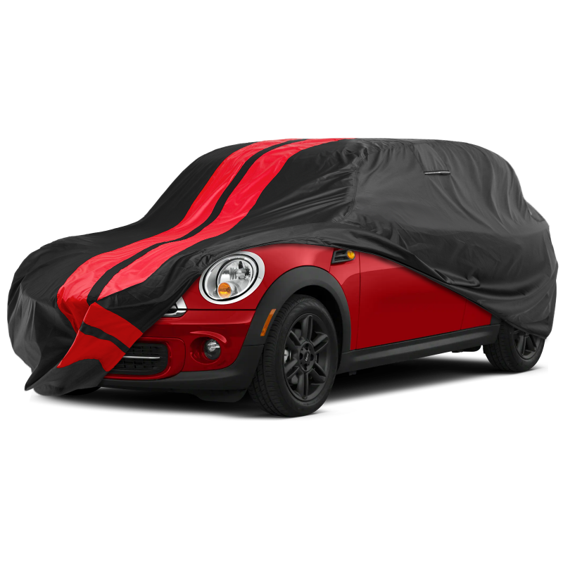 MINI Clubman Black Red Pro Series Car Cover