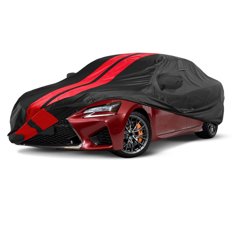Lexus LS 600h L 2008-2016 Black Red Pro Series Car Cover