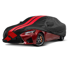 Lexus LS 600h L 2008-2016 Black Red Pro Series Car Cover
