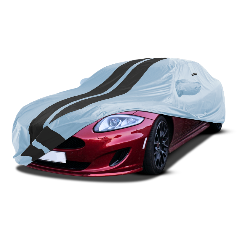 Jaguar XK,XKR 2009-2015 Gray Black Pro Series Car Cover