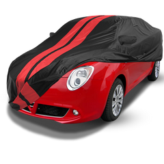 Alfa Romeo MiTo 2009-2018 Black Red Pro Series Car Cover