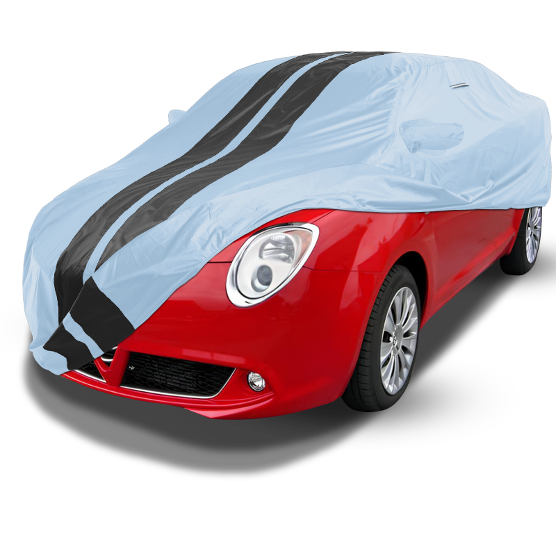 Alfa Romeo MiTo 2009-2018 Gray Black Pro Series Car Cover