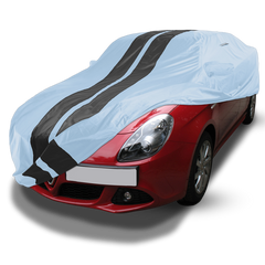Alfa Romeo Giulietta Gray Black Pro Series Car Cover