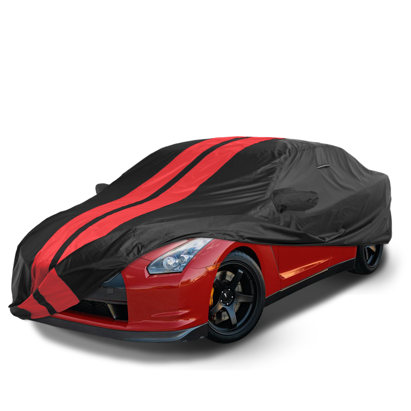 Nissan GT-R 2008-2025 Black Red Pro Series Car Cover