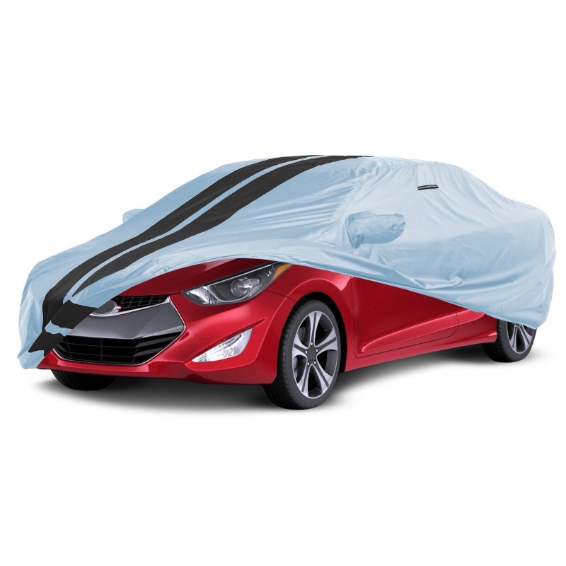 Hyundai Equus 2011-2016 Gray Black Pro Series Car Cover