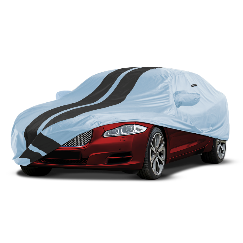 Jaguar XJ 2011-2019 Gray Black Pro Series Car Cover