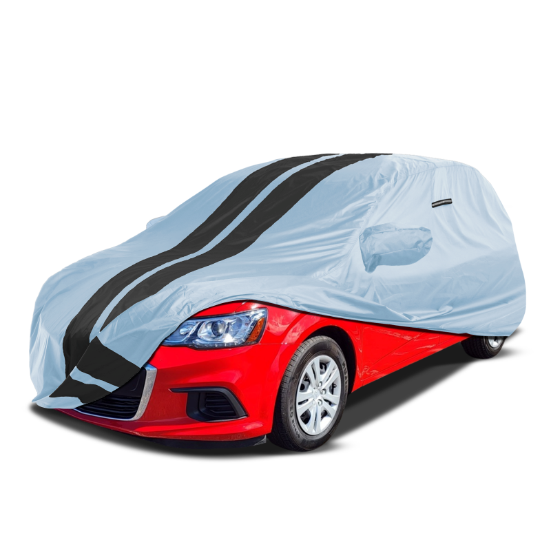 Chevrolet Sonic 2012-2021 Gray Black Pro Series Car Cover