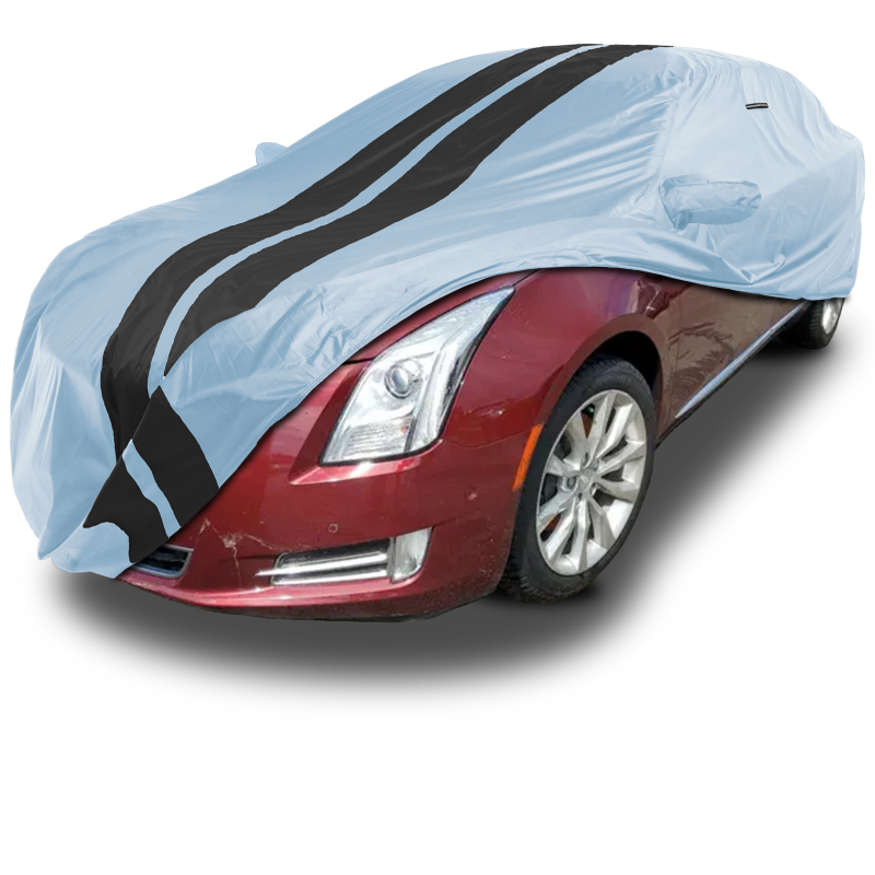 Cadillac XTS 2013-2019 Gray Black Pro Series Car Cover
