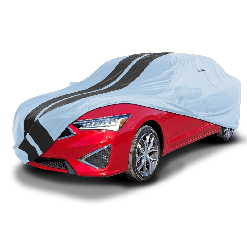 Acura ILX 2013-2022 Gray Black Pro Series Car Cover