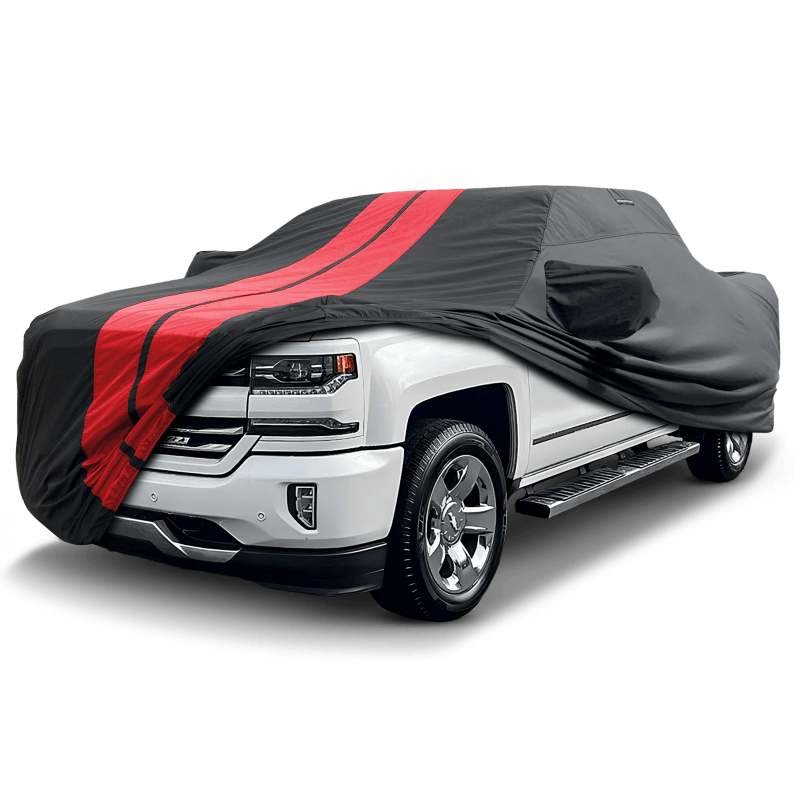 Chevrolet Silverado 1500 Black Red Pro Series Truck Cover