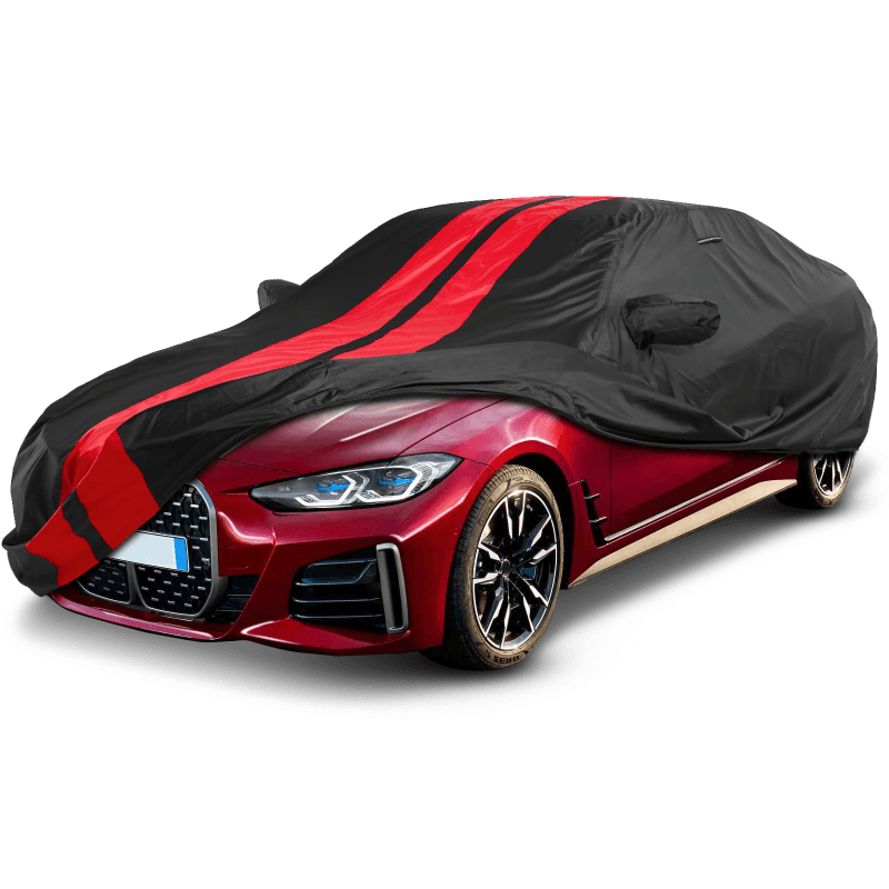 BMW 4-Series,M4 Black Red Pro Series Car Cover