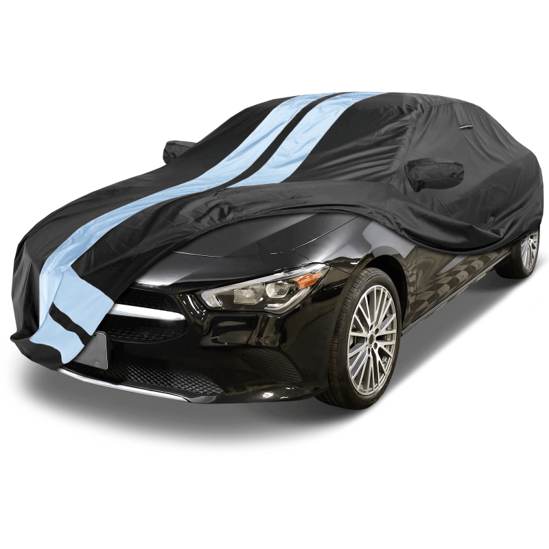 Mercedes-Benz CLA-Class 2014-2025 Black Gray TitanGuard Car Cover
