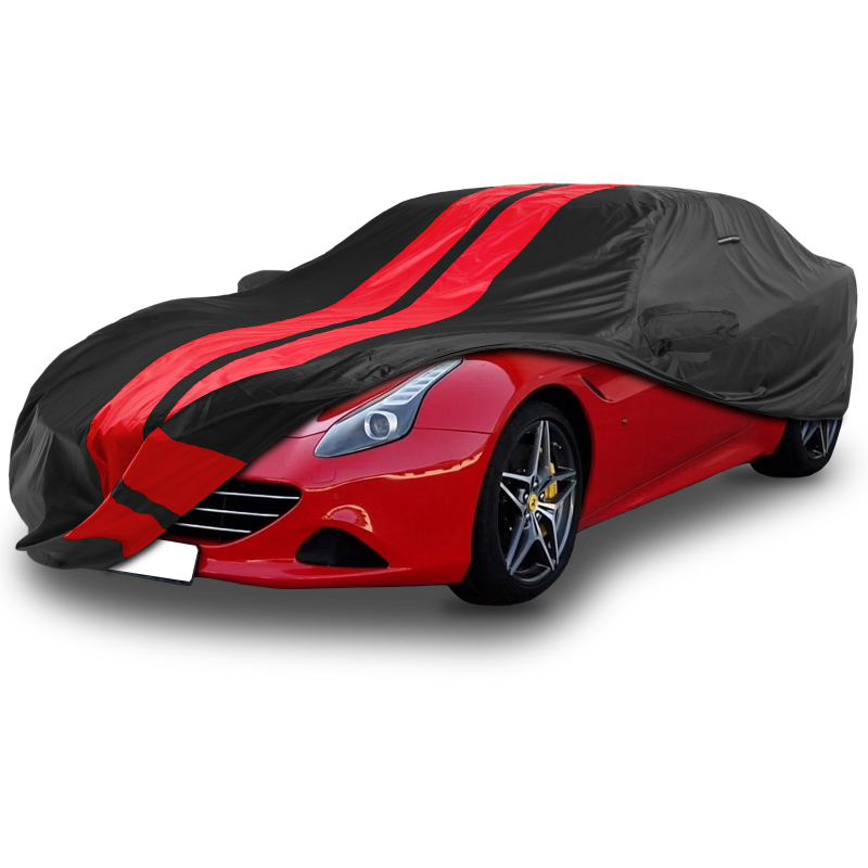 Ferrari California 2008-2019 Black Red Pro Series Car Cover