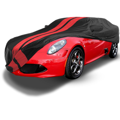 Alfa Romeo 4C 2015-2021 Black Red Pro Series Car Cover