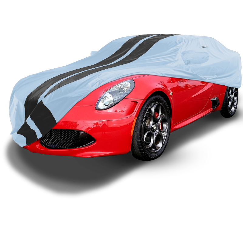 Alfa Romeo 4C 2015-2021 Gray Black Pro Series Car Cover