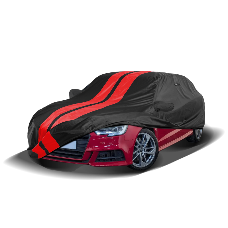 Audi S3 2015-2025 Black Red Pro Series Car Cover