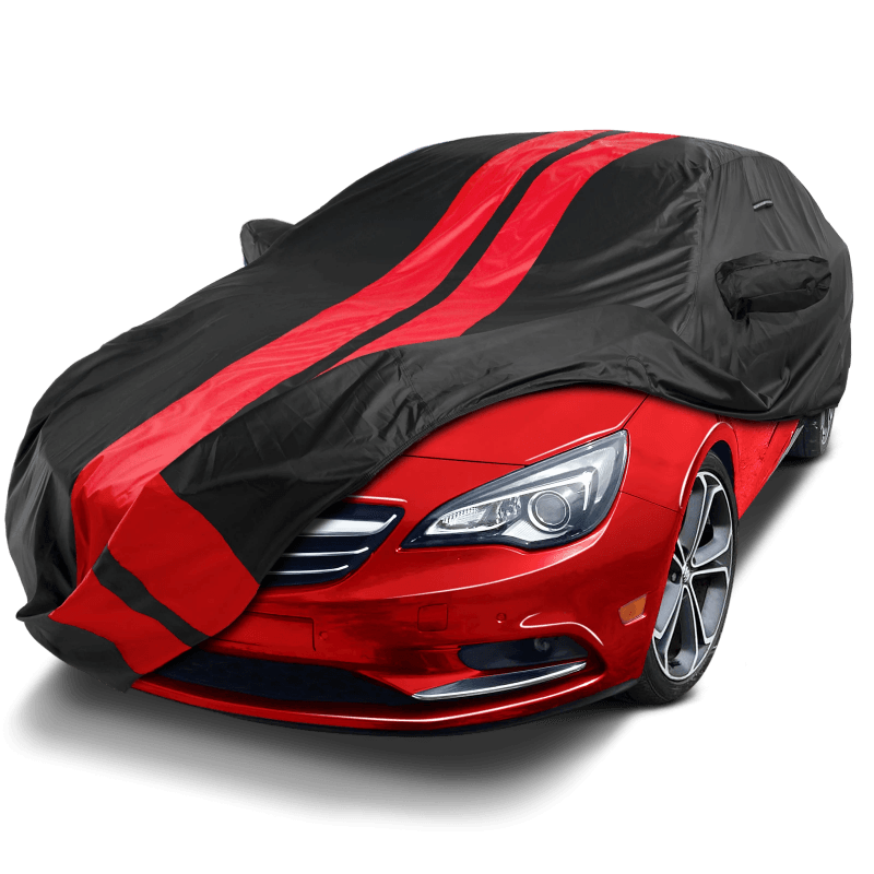 Buick Cascada 2016-2019 Black Red TitanGuard Car Cover