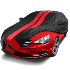 Buick Cascada 2016-2019 Black Red TitanGuard Car Cover
