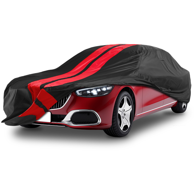 Mercedes-Benz Maybach S 2016-2024 Black Red Pro Series Car Cover