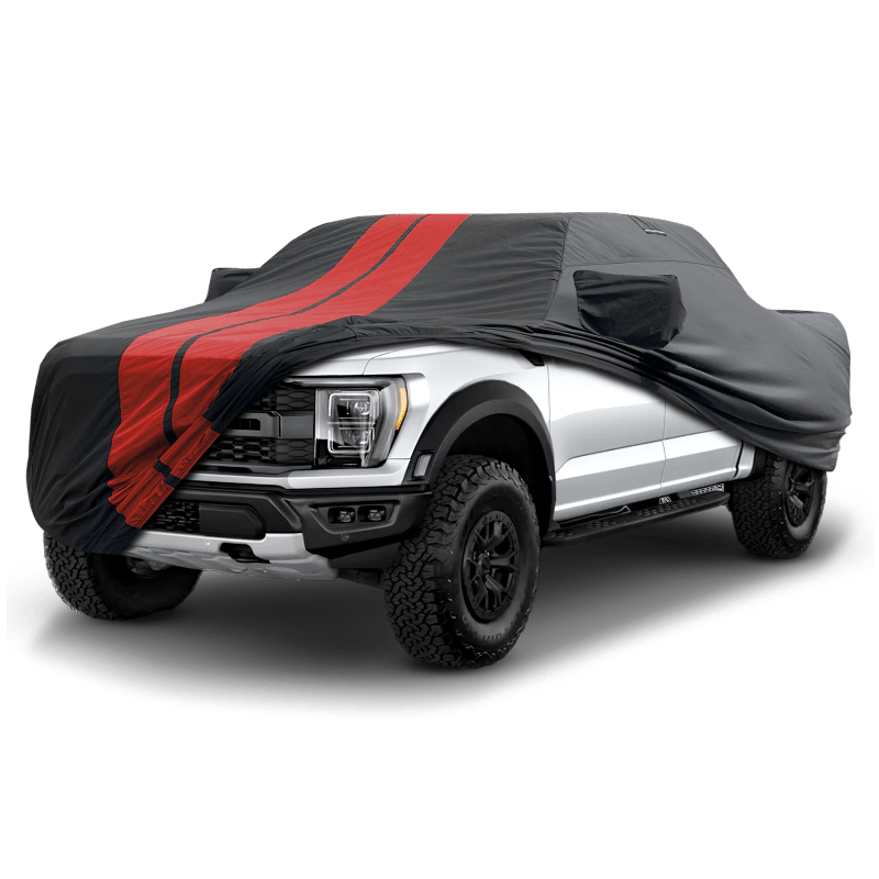 Ford F-150 Raptor Black Red TitanGuard Truck Cover