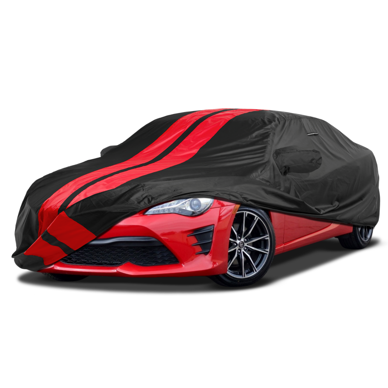 Toyota 86 2017-2020 Black Red Pro Series Car Cover