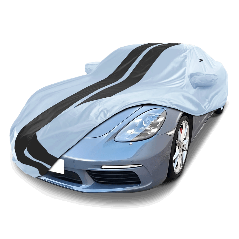 Porsche 718 2017-2025 Gray Black Pro Series Car Cover