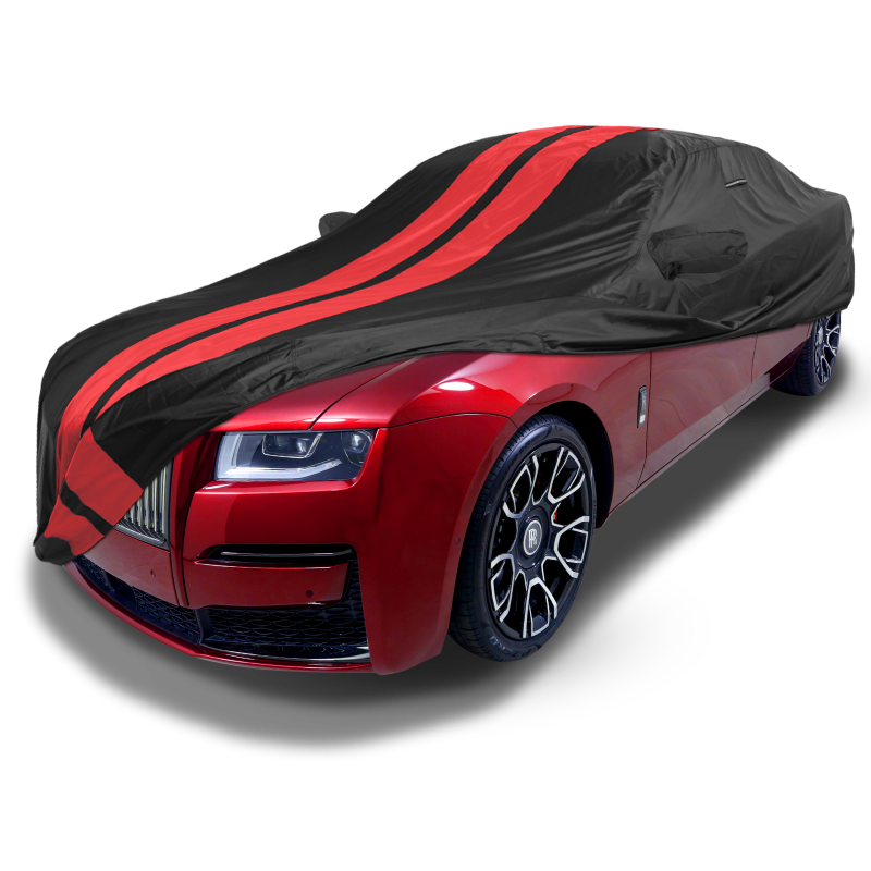 Rolls-Royce Phantom 2010-2025 Black Red Pro Series Car Cover
