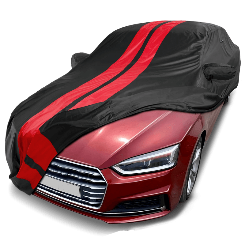 Audi A5 Black Red TitanGuard Car Cover