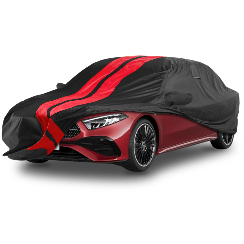 Mercedes-Benz A-Class 2019-2022 Black Red Pro Series Car Cover