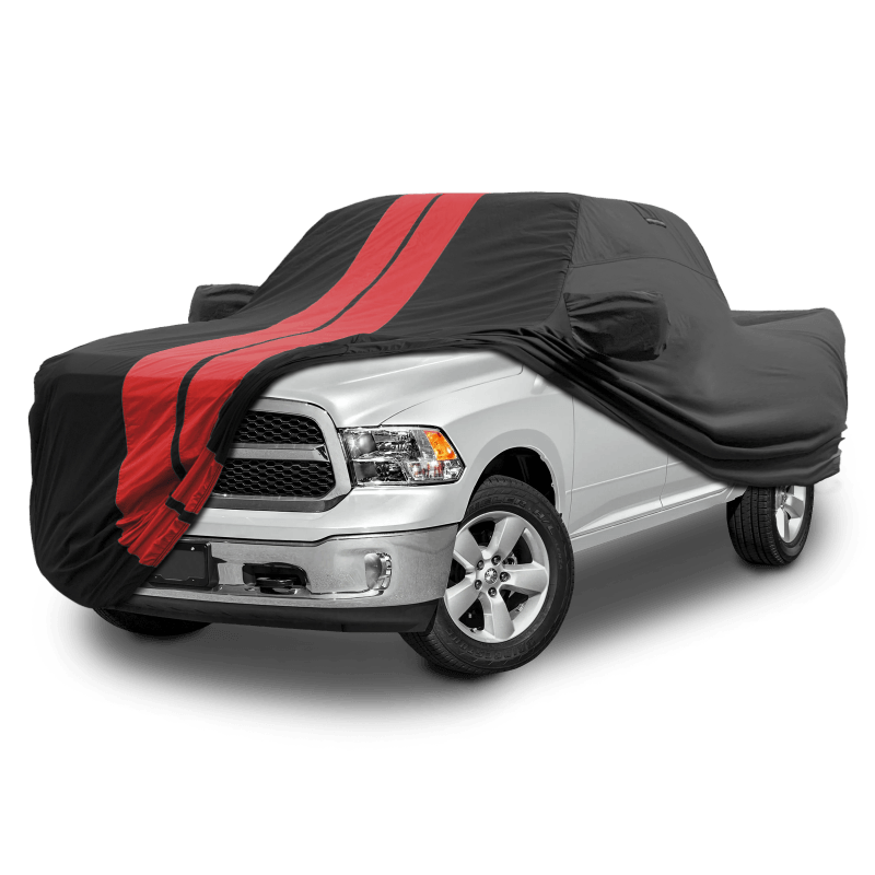 Dodge Ram 1500 Classic Black Red Pro Series Truck Cover