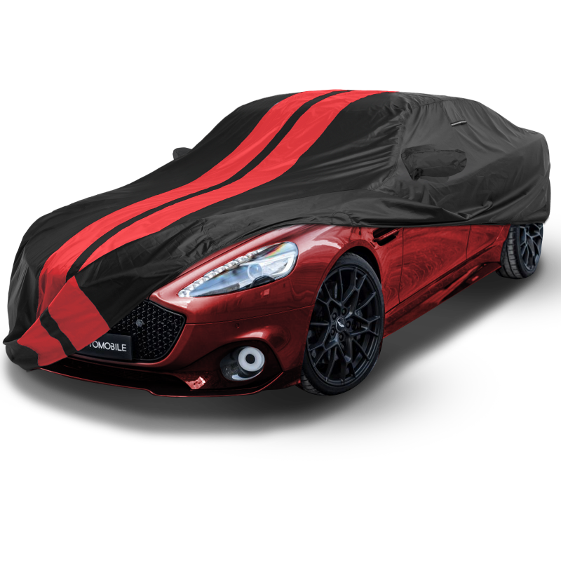 Aston Martin Rapide 2010-2019 Black Red Pro Series Car Cover