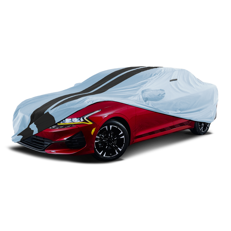 Kia K5 2021-2025 Gray Black Pro Series Car Cover