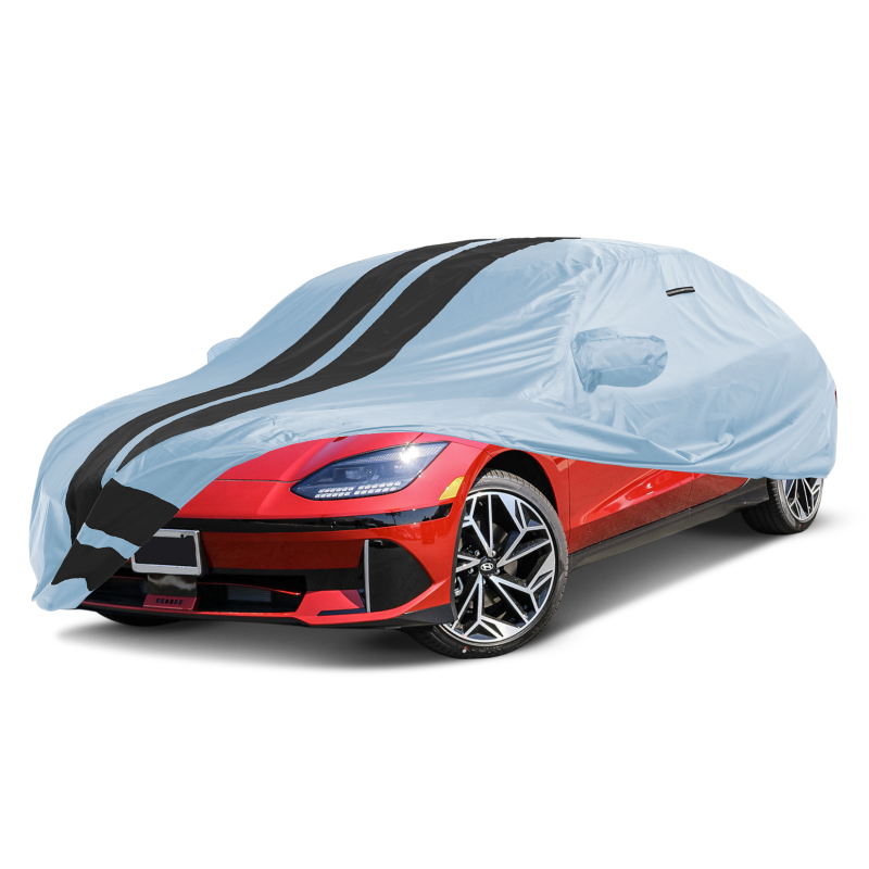 Hyundai Ioniq 2017-2025 Gray Black Pro Series Car Cover