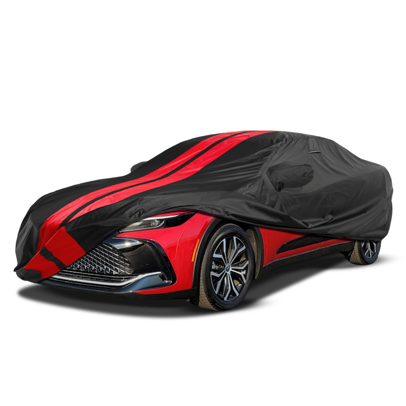 Toyota Crown 2023-2025 Black Red Pro Series Car Cover